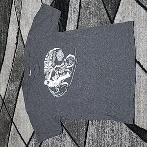 HARLEY DAVIDSON OCONOMOWOC, WI THE ORIGINAL MOTORCYCLE GRAY TEE-SHIRT